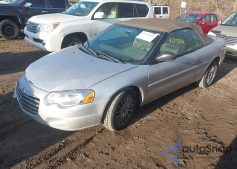 2005 Chrysler Sebring Touring из США, поврежденный, VIN 1C3EL55R85N620014